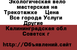 Экологическая вело мастерская на Трекотажке. › Цена ­ 10 - Все города Услуги » Другие   . Калининградская обл.,Советск г.